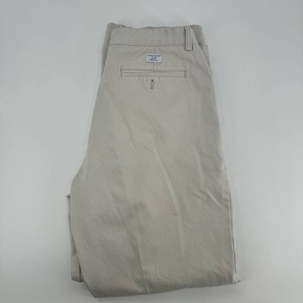 Vineyard Vines Mens Classic Fit Khaki Pants‎ 36x32 Chinos Casual - Picture 3 of 3